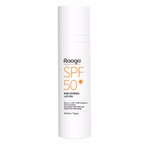 RAAGA PROFESSIONAL SPF 50 Sunscreen Lotion (55 ml)