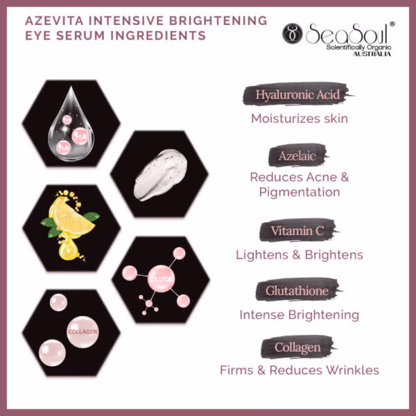 AZEVITA INTENSIVE LIGHTENING EYE SERUM (30 ml) - Image 2