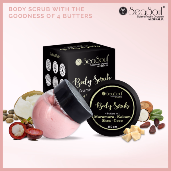 SEASOUL FOAMING BODY SCRUB (150 g)