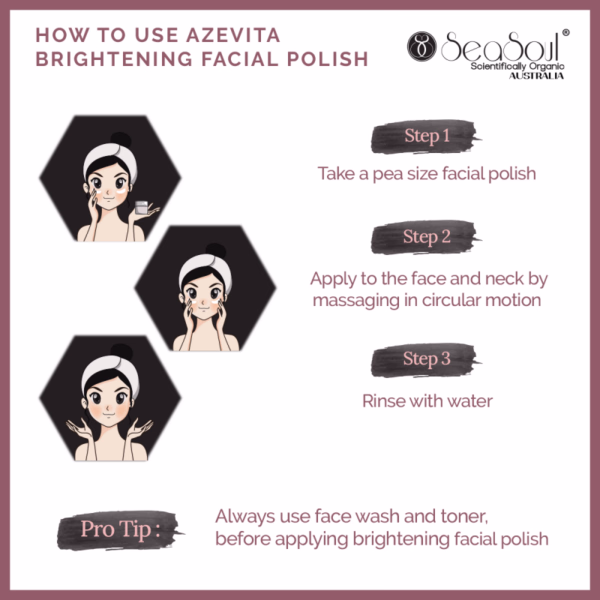 AZEVITA BRIGHTENING FACIAL POLISH (100g) - Image 4