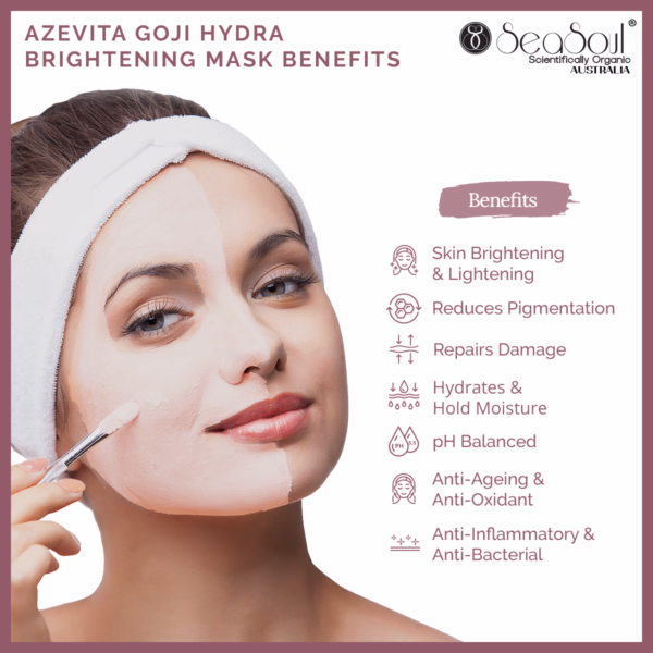 AZEVITA GOJI HYDRA BRIGHTENING MASK (100 g) - Image 4