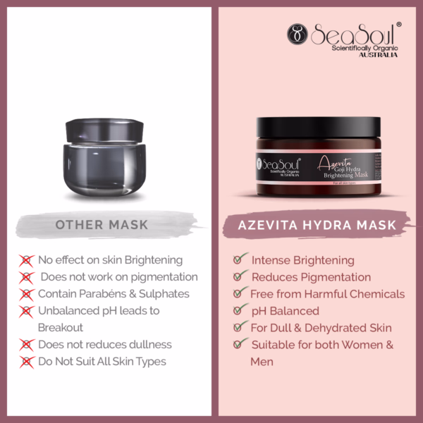 AZEVITA GOJI HYDRA BRIGHTENING MASK (100 g) - Image 7
