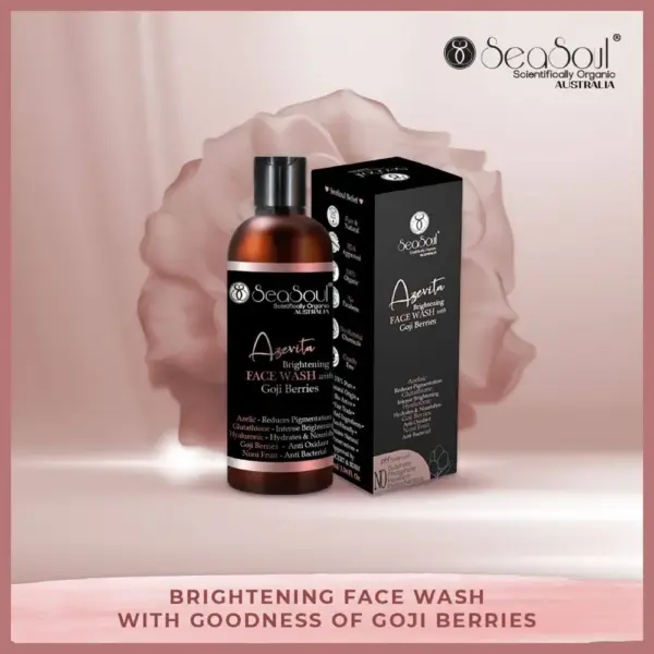 Azevita Goji Brightening Face Wash (100 ml) - Image 5