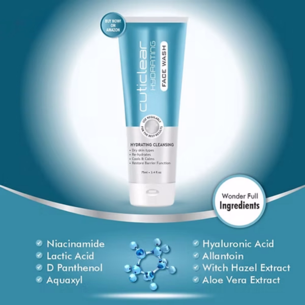 Cosderma Hydrating Face Wash 75ml - Image 3