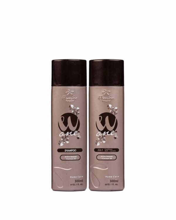 FLORACTIVE PROFISSIONAL W One Nanoplastia Shampoo And 3 In 1 Conditioner 300Ml COMBO