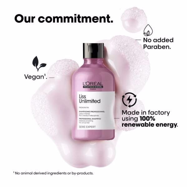 Loreal Professionnel Liss Unlimited Shampoo 300ml, Hair Mask 250gm & Hair Serum 125ml, Serie Expert - Image 6
