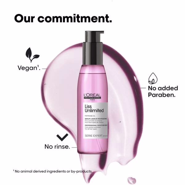 Loreal Professionnel Liss Unlimited Shampoo 300ml, Hair Mask 250gm & Hair Serum 125ml, Serie Expert - Image 8