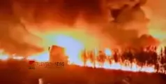 #explosion |  പെട്രോൾ ടാങ്കർ അപകടത്തിൽപെട്ടു; ഇന്ധനം ശേഖരിക്കാൻ നാട്ടുകാർ ഓടിക്കൂടി; പിന്നാലെ പൊട്ടിത്തെറി, 140 പേർക്ക് ദാരുണാന്ത്യം 