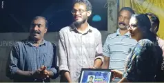 അവാര്‍ഡ് ജേതാവിന് ജന്മനാടിന്റെ സ്‌നേഹാദരം