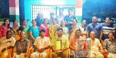 ദേശീയതലത്തിൽ ടൈംസ് ഓഫ് ഇന്ത്യ  യുവസംരംഭകനായി തിരഞ്ഞെടുത്ത പി സി വിഷ്ണുവിനെ അനുമോദിച്ചു