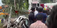 #accident |  പരീക്ഷ കഴിഞ്ഞു ബസ് സ്റ്റോപ്പിൽ നിൽക്കുന്നതിനിടെ ലോറി പാഞ്ഞുകേറി, രണ്ട് വിദ്യാർത്ഥികൾക്ക് ദാരുണാന്ത്യം