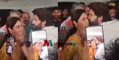 #AlluArjun |   'സാര്‍, നിങ്ങള്‍ ഒന്നും മാനിച്ചിട്ടില്ല,  എന്റെ കിടപ്പുമുറിവരെവന്നത് കുറച്ചുകൂടിപ്പോയി'; അറസ്റ്റിനിടെ ഭാര്യയെ ചുംബിച്ച് അല്ലു, വൈകാരികരംഗങ്ങൾ