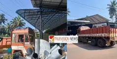 #accident |  ചൊക്ലിയിൽ നിയന്ത്രണം വിട്ട കൂറ്റൻ  ലോറി കടയിലേക്ക് പാഞ്ഞുകയറി; വൻ ദുരന്തം ഒഴിവായി 