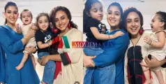 #pearlemaaney |   ഒരു സ്വപ്‌നം പോലെ...പേളിയുടെ കുഞ്ഞുങ്ങളെയെടുത്ത് നയന്‍സ്, ചിത്രങ്ങള്‍ വൈറൽ 