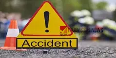 #accident |  ശബരിമല തീർഥാടകരുടെ വാഹനങ്ങൾ കൂട്ടിയിടിച്ചു; ആർക്കും പരിക്കില്ല