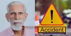 #accident | റോഡ് മുറിച്ചു കടക്കുന്നതിനിടെ ബൈക്കിടിച്ച് തെറിപ്പിച്ചു; വയോധികന് ദാരുണാന്ത്യം