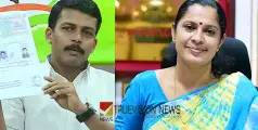 'തന്‍റെ ഭർത്താവ് ഏക്കർ കണക്കിന് ഭൂമി വാങ്ങിയെന്ന് ഷമ്മാസ് തെളിയിക്കണം'; ഇല്ലേൽ നിയമനടപടിയെന്ന് പി പി ദിവ്യ