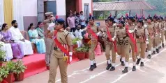 പ്രൗഢ ഗംഭീരം; പാസിംഗ് ഔട്ട് പരേഡിൽ ചുവടുവെച്ച് കുട്ടി പോലീസ്