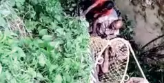 ബൈക്കിൽനിന്ന്‌ കനാലിൽ വീണ യുവാവിനെ അഗ്നി രക്ഷാസേന രക്ഷപ്പെടുത്തി