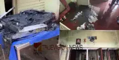 കണ്ടു കൊണ്ടിരിക്കെ വൻ ശബ്ദത്തോടെ ടിവി പൊട്ടിത്തെറിച്ചു ; വിദ്യാര്‍ത്ഥിക്ക് പരിക്ക് 