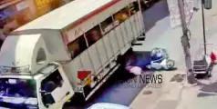 ലോറിയെ ഓവർടേക്ക് ചെയ്യാൻ ശ്രമിക്കവെ സ്കൂട്ടർ അപകടത്തിൽപ്പെട്ടു,  തലയിലൂടെ ലോറിയുടെ പിൻചക്രം കയറിയിറങ്ങി, 18കാരിക്ക് ദാരുണാന്ത്യം