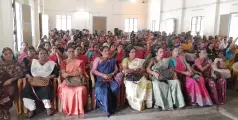 അംഗൻവാടി ടീച്ചർമാർക്കും ഹെൽപ്പർമാർക്കും യാത്രയയപ്പ് നൽകി 