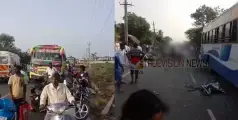 തിരുവാരൂരിൽ ഒമ്നി വാനും ബസും കൂട്ടിയിടിച്ച് അപകടം; നാല് മലയാളികൾക്ക് ദാരുണാന്ത്യം, മൂന്ന് പേർക്ക് പരിക്ക്
