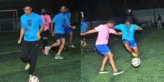 എൻ്റെ കേരളം; ആവേശമായി സെലിബ്രിറ്റി ഫുട്ബോൾ മത്സരം 