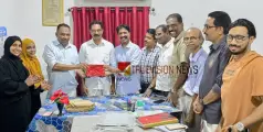 പുതിയ സാരഥി; ബംഗ്ലത്ത് മുഹമ്മദിന് സ്വീകരണം നൽകി നാദാപുരം അർബൻ ബാങ്ക് 