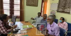 ധർമ്മശാല വെള്ളക്കെട്ട് പ്രശ്നം; കണ്ണൂർ പിഡബ്ലുഡി ഓഫീസിൽ ചർച്ച നടത്തി