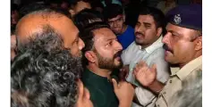 കണ്ണൂരില്‍ രാഹുല്‍ മാങ്കൂട്ടത്തില്‍ നയിച്ച ജാഥക്കിടെ സിപിഐഎം-യൂത്ത് കോണ്‍ഗ്രസ് സംഘര്‍ഷം