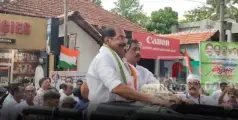 കണ്ണൂരിലെത്തിയ  കെപിസിസി പ്രസിഡന്റ്  സണ്ണി ജോസഫിന് സ്വീകരണം നൽകി