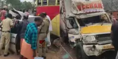കെഎസ്ആർടിസി ബസ് അപകടം; കാറിലും പിക്കപ്പ് വാനിലും കൂട്ടിയിടിച്ച് ഒരുമരണം, ഏഴുപേർക്ക്  പരിക്ക്