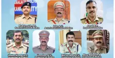 ജില്ലയിലെ പോലീസ് ഉദ്യോഗസ്ഥർക്ക് സംസ്ഥാന പോലീസ് മേധാവിയുടെ ബാഡ്ജ് ഓഫ് ഓണർ പുരസ്കാരം