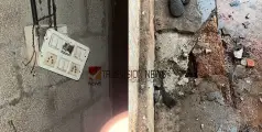 ഇടിമിന്നൽ; ചെക്യാട് രണ്ട് വീടുകൾക്ക് നാശനഷ്ടം, വയറിംഗിൽ പൊട്ടിത്തെറി