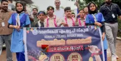 വിജയ ഘോഷയാത്ര; വാണിമേൽ എം.യു.പി സ്കൂളിലെ പ്രതിഭകൾക്ക് ഉജ്ജ്വല സ്വീകരണം 