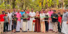 പുതു പാത; പാറോളി മുക്ക് വിഷ്ണുമംഗലം ക്ഷേത്രം റോഡ് നവീകരിച്ചു
