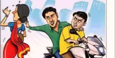 മുയ്യം വരഡൂലിൽ ബൈക്കിൽ എത്തിയ സംഘം സ്ത്രീയുടെ മാല കവർന്നു