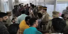 മേഘ കൺസ്ട്രക്ഷൻ കമ്പനിയുടെ ഓഫീസിലേക്ക് ഡിവൈഎഫ്ഐ നടത്തിയ മാർച്ച് ആക്രമണത്തിൽ കലാശിച്ചു 