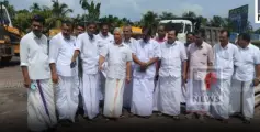 ദേശീയപാത 66 നിർമ്മാണത്തിൽ ഗുരുതര വീഴ്ച: യുഡിഎഫ് സംഘം സംഭവസ്ഥലം സന്ദർശിച്ചു