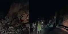 കണ്ണൂർ  കുപ്പത്ത് വീണ്ടും മണ്ണിടിച്ചിൽ; കല്ലും മണ്ണും ഇടിഞ്ഞ് ദേശീയപാതയിലേക്ക് വീണു