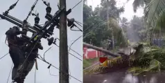 വ്യാപകമഴയിൽ കെഎസ്ഇബിക്ക് 120 കോടിയുടെ വൻ നാശനഷ്ടം; പതിനായിരത്തിലധികം ഇലക്ട്രിക് പോസ്റ്റുകൾ തകർന്നു 