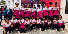 വുഷു ചാമ്പ്യൻഷിപ്പിൽ കേരളത്തിന് സ്വർണ്ണ തിളക്കം കോച്ചുമ്മാരിൽ വയനാട് സ്വദേശിയും