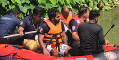 തേങ്ങ എടുക്കാന്‍ തോട്ടിലിറങ്ങിയ വയോധികൻ ഒഴുക്കില്‍പ്പെട്ട് കാണാതായി