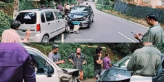 ഓണക്കൂർ കാറിടിച്ച് ഒരാൾക്ക് പരിക്ക്