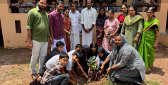 കൈകോർക്കാം കാവലാകാം; ലോക പരിസ്ഥിതി ദിനത്തിൽ ഫല വൃക്ഷത്തൈ നട്ടു
