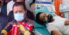 പരിക്ക് ഗൗരവമല്ല, ചെറിയ ശസ്ത്രക്രിയ ആവശ്യമുള്ളൂ; ഷൈൻ ടോം ചാക്കോയെ ആശുപത്രിയിലെത്തി കണ്ട് കേന്ദ്രമന്ത്രി സുരേഷ് ഗോപി