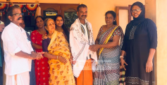 ഓപ്പറേഷൻ സിന്ദൂരിൽ പങ്കെടുത്ത ധീര സൈനികനായ  മനേക്കര സ്വദേശിക്ക് ആദരവുമായി പാനൂർ ബ്ലോക്ക് പഞ്ചായത്ത്
