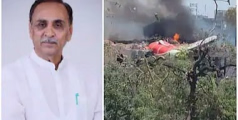 അഹമ്മദാബാദ് വിമാനാപകടം; മരിച്ചവരില്‍ ഗുജറാത്ത് മുന്‍ മുഖ്യമന്ത്രി വിജയ് രൂപാണിയും, യാത്ര തിരിച്ചത് ലണ്ടനിലുള്ള മകളെ കാണാന്‍.