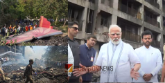 ദുരന്തഭൂമി സന്ദർശിച്ച് പ്രധാനമന്ത്രി; പരുക്കേറ്റവരെ ആശുപത്രിയിലെത്തി കണ്ടു; അഹമ്മദാബാദിൽ ഉന്നതതല യോ​ഗം